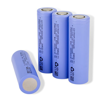 Batterie au lithium 21700, 3,7 V, capacité 5000 mAh, forme ronde, lampe de poche, clé à chocs électrique portative, meuleuse d'angle électrique, batterie d'alimentation pour outils électriques