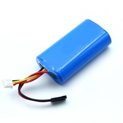 Lithium Ion Battery Pack 6700mAh 18.5*36*66mm de 0.5C-2C 3.7V 1S2P 18650