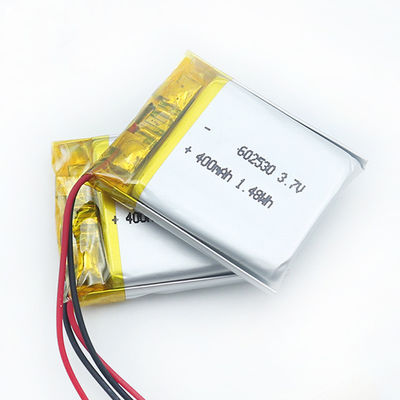Batterie rechargeable de polymère de lithium de Lipo 3.7v 450mah du Smart Watch 602530