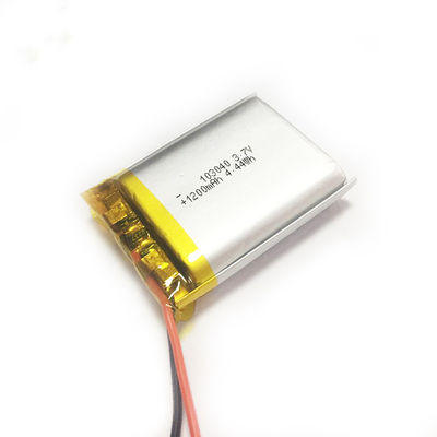 Batterie 103040 du pulvérisateur 1200mah Lipo d'instrument de beauté aucun effet de mémoire