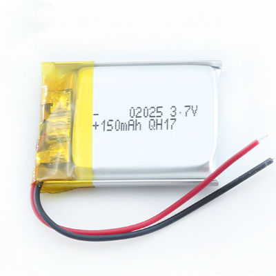 402025 jouets rechargeables de 150mah 042025 Li Po Battery For Small