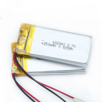 petite batterie mince 402050 de polymère du lithium 0.5C batterie de Lipo de 402040 ordinateurs portables