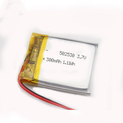 Carte PCB électronique de Toy Batteries With de batterie de Lipo du lithium 300mAh de ROHS 502530