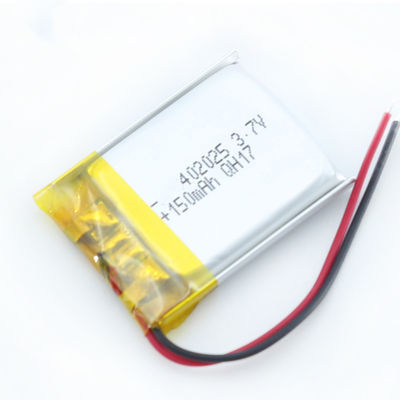 Petit Lipo polymère Battery Bateria De Litio 3.7V 180Mah d'IEC62133