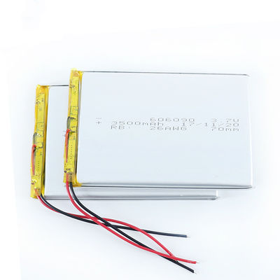 Li Polymer Battery rechargeable mobile 3.7V 4000mah 6.0*60*93mm