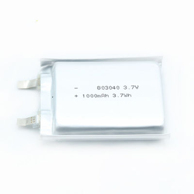 Batterie au lithium médicale de ROHS 0.2C 083040 300 fois rechargeables