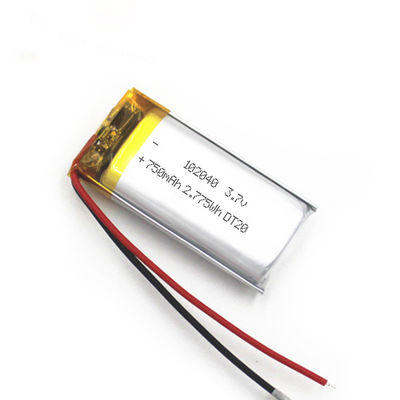 102040 Li Polymer Battery rechargeable