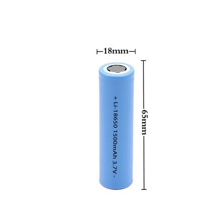 RoHs bleu 2ah 3C 4.2V Li Ion Battery For Toys cylindrique