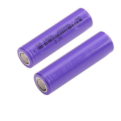 Batterie rechargeable 1s1p de 7.4WH 47g 3,7 V 18650 pourpres