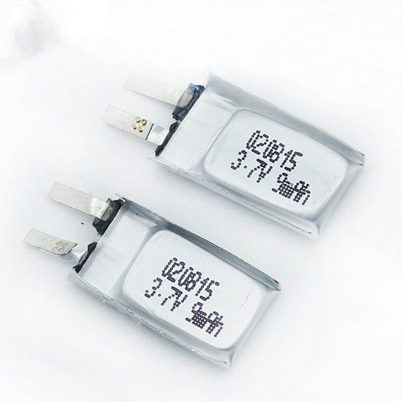 1.2g 2mm profondément 020815 3,7 V Li Polymer Battery 9mah pour le lecteur magnétique Head