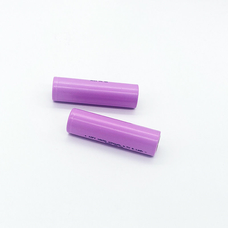 18*65mm original adapté aux besoins du client 18650 batterie au lithium rechargeable de 3.7v 2200mah pour le vélo