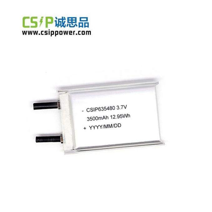 Poids léger de taux de décharge de poly paquet de batterie rechargeable du coffre-fort 3,7 V Li haut